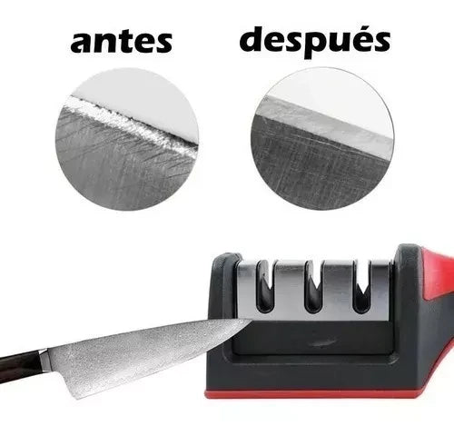 🔪Afilador de cuchillos y tijeras 3 en 1 ➕ ¡Cuchillo y Pelapapa de Regalo!🎁