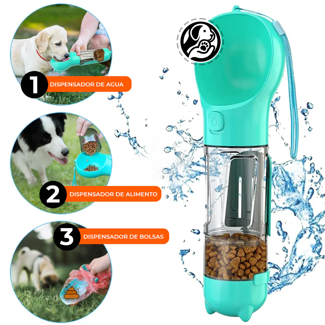 🐩Botella Dispensador De Agua Multiusos - HydroPet Pro🐩