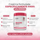👌Creatine monohydrate Old School | Creatina monohidratada pura para mujeres 👌