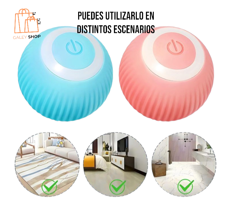 🐾 PetPlay™ | Pelota Inteligente para mascotas pequeñas y gatos🐾